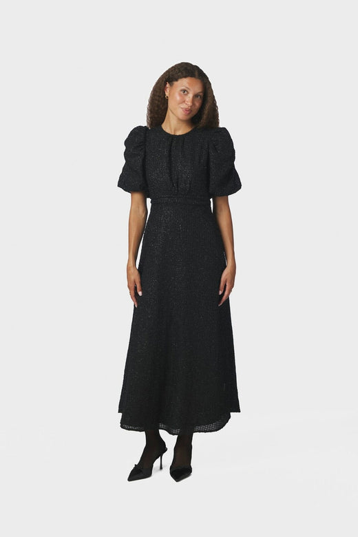 Neo Noir - Kikka Square Glitz Dress 171068 - 100 - Black