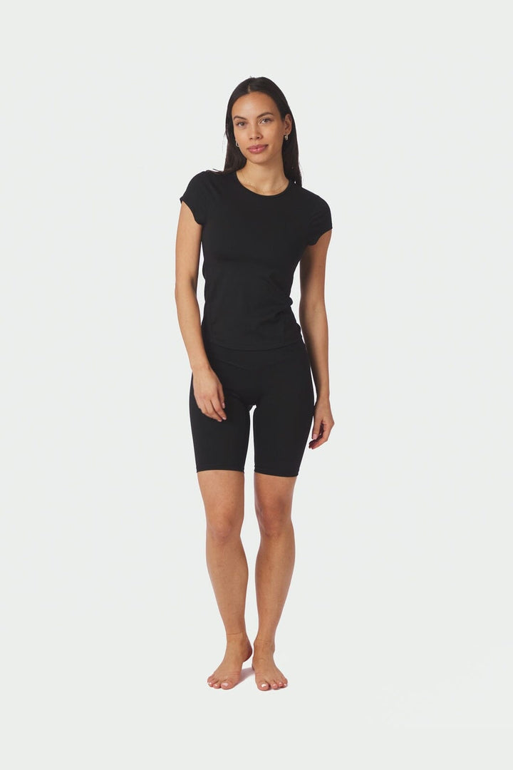 Neo Noir - Lea Wrap Shorts 168353 - 100 - Black