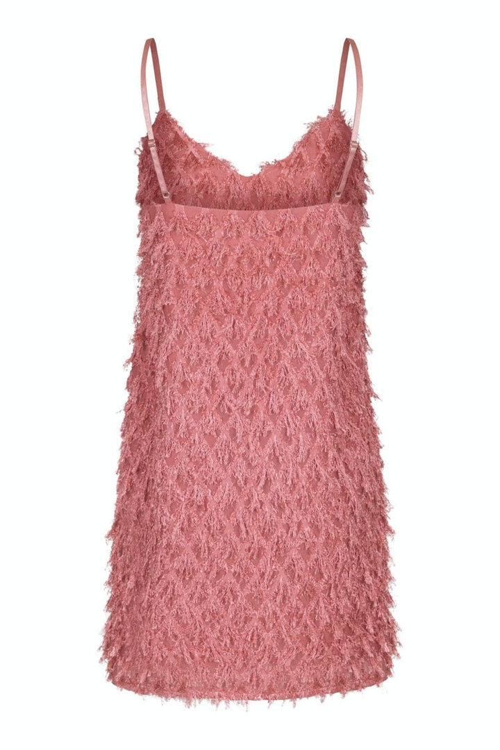 Neo Noir - Lilja Fringe Dress - Dusty Rose