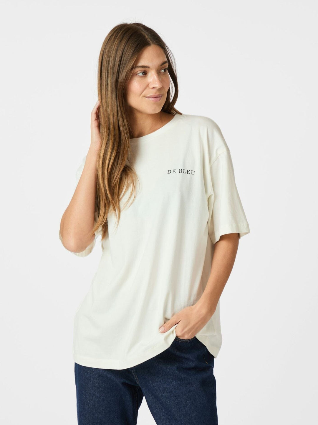 Neo Noir - Malin Coral Tee 164155 - Blue T-shirts 