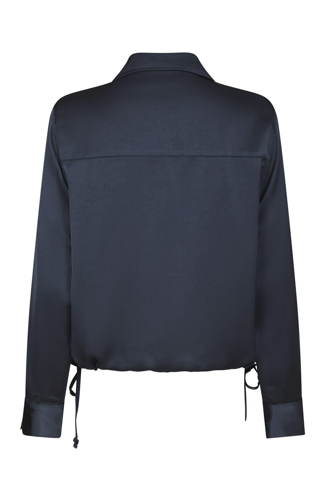 Neo Noir - Manille Heavy Sateen Shirt 169616 - 678 - Midnight Blue