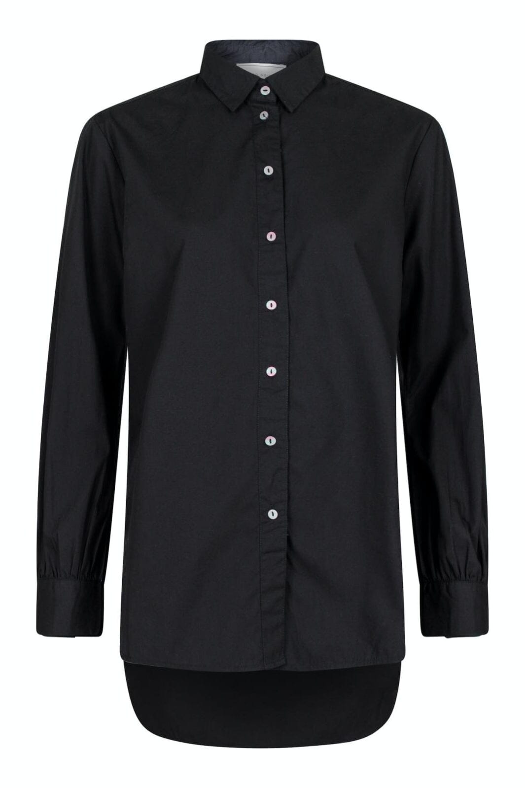Neo Noir - Margit C Poplin Shirt - Black