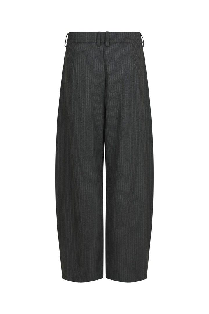 Neo Noir - Massie Slim Pinstripe Pants 170802 - 107 - Dark Grey Melange