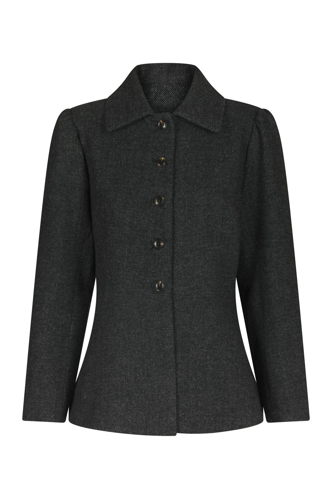 Neo Noir - Melisa Tweed Jacket 170001 - 104 - Dark Grey