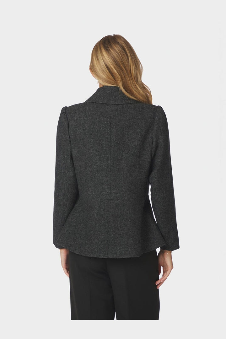 Neo Noir - Melisa Tweed Jacket 170001 - 104 - Dark Grey