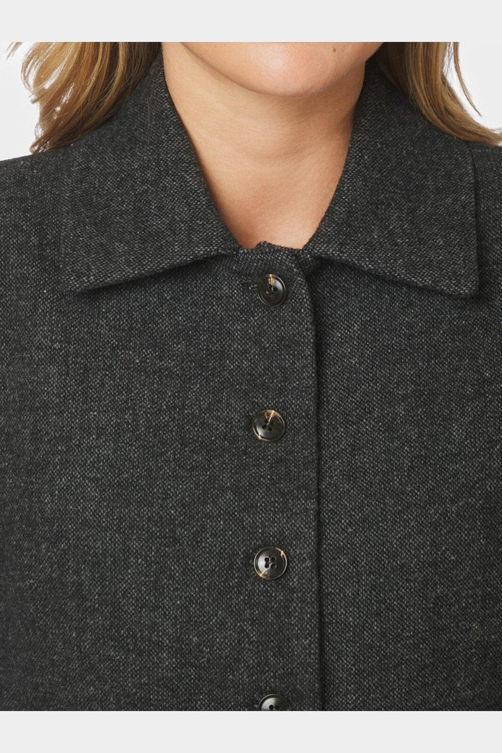 Neo Noir - Melisa Tweed Jacket 170001 - 104 - Dark Grey
