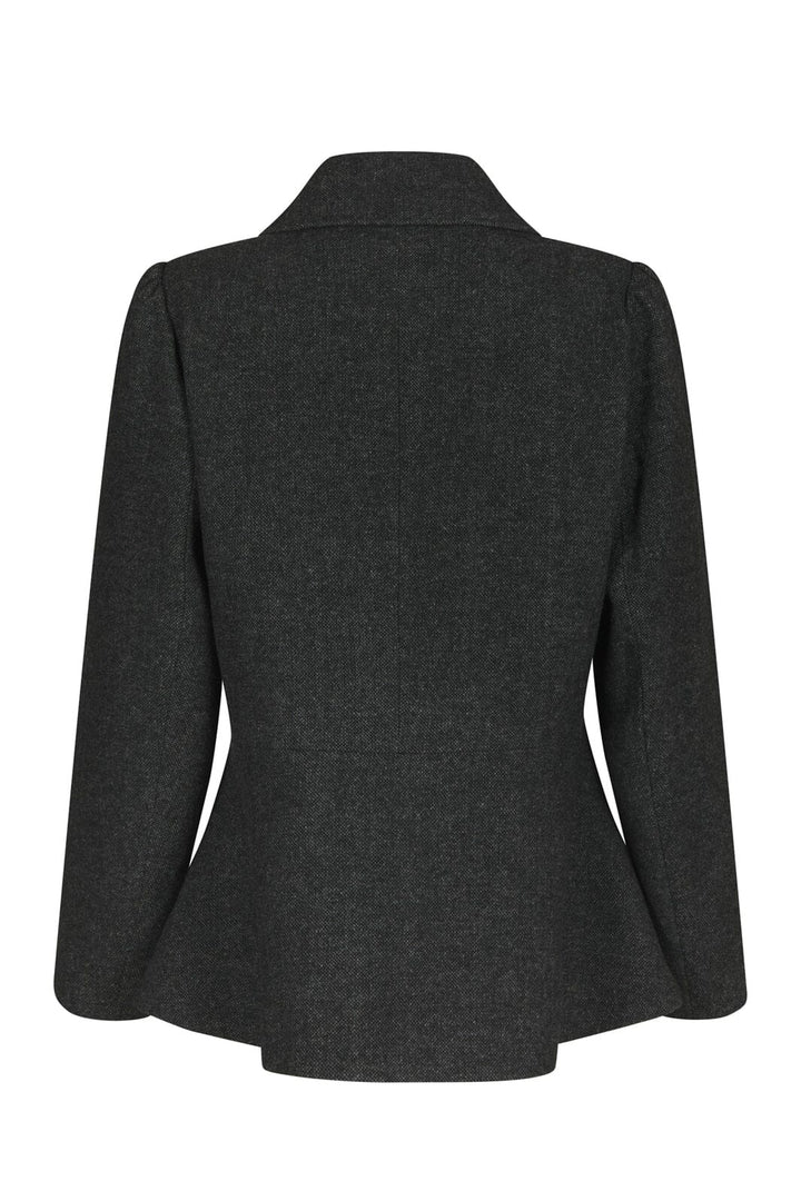 Neo Noir - Melisa Tweed Jacket 170001 - 104 - Dark Grey