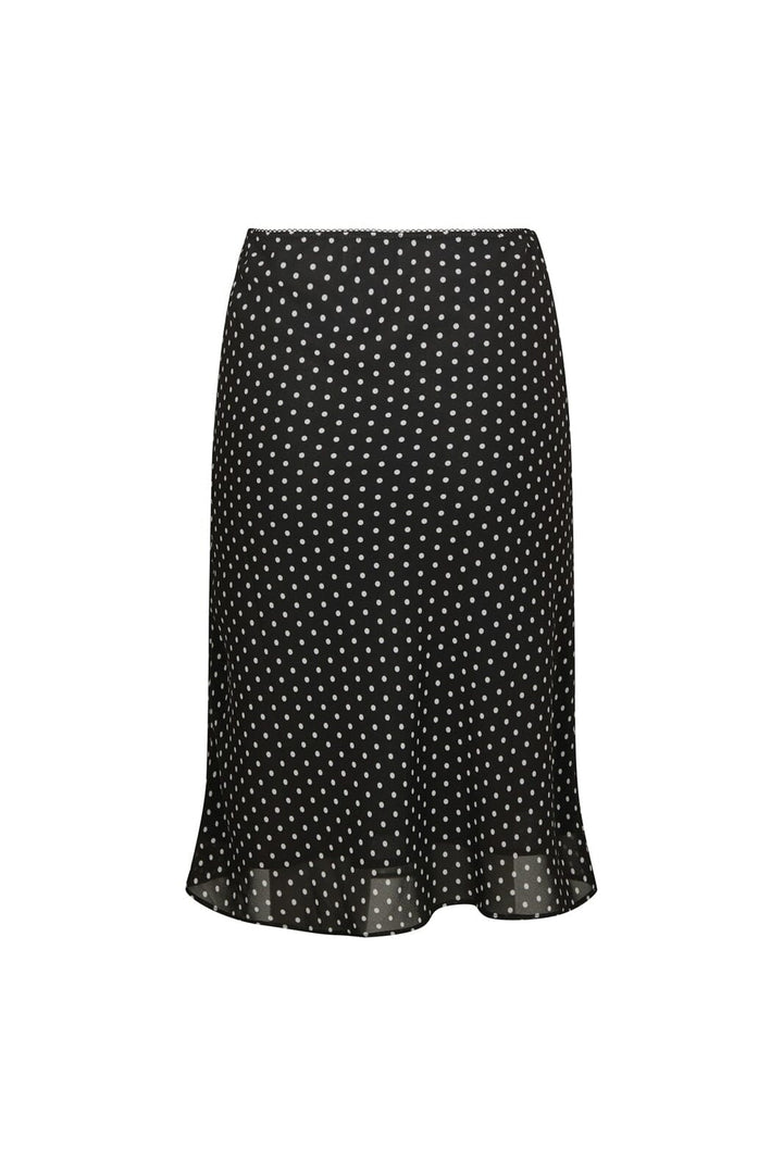 Neo Noir - Mindie Mini Dot Skirt 170111 - 100 - Black