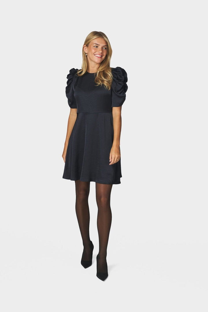 Neo Noir - Nanuti Solid Dress 171053 - 141 - Navy