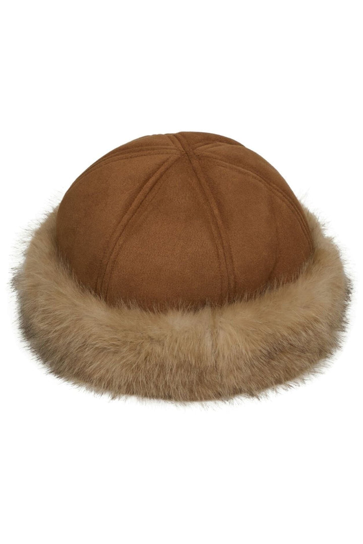 Neo Noir - Nappi Faux Fur Hat 169430 - 604 - Cognac Accessories 