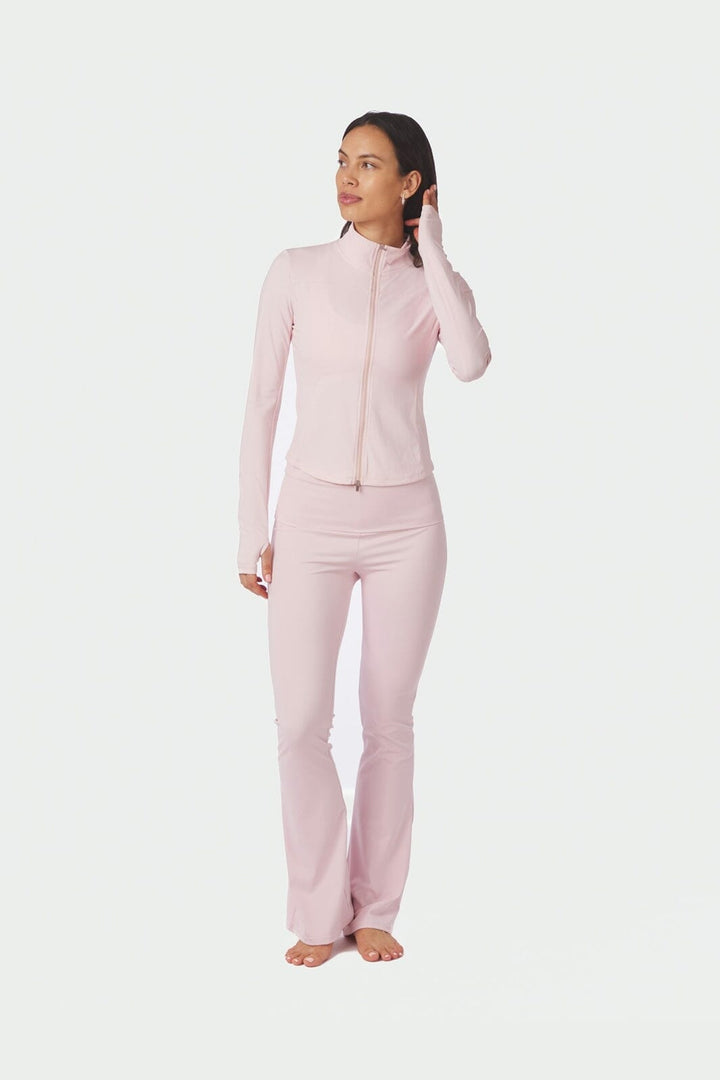 Neo Noir - Nolana Zip Blouse 167175 - 754 - Light Pink