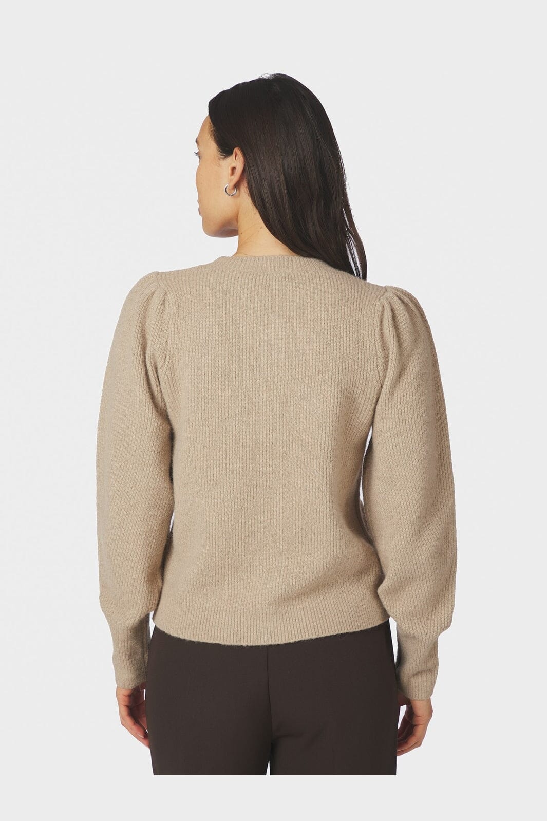 Neo Noir - Nuna Knit Cardigan 162242 - 189 - Warm Grey