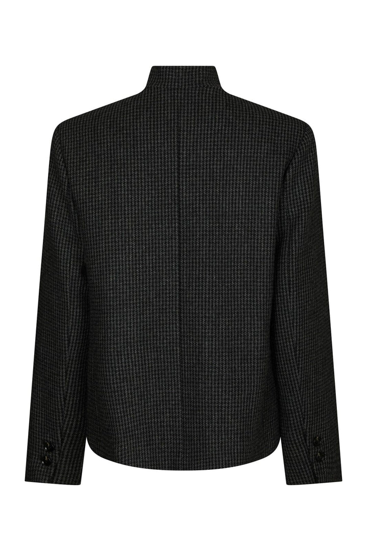 Neo Noir - Paria Check Blazer 170226 - 104 - Dark Grey