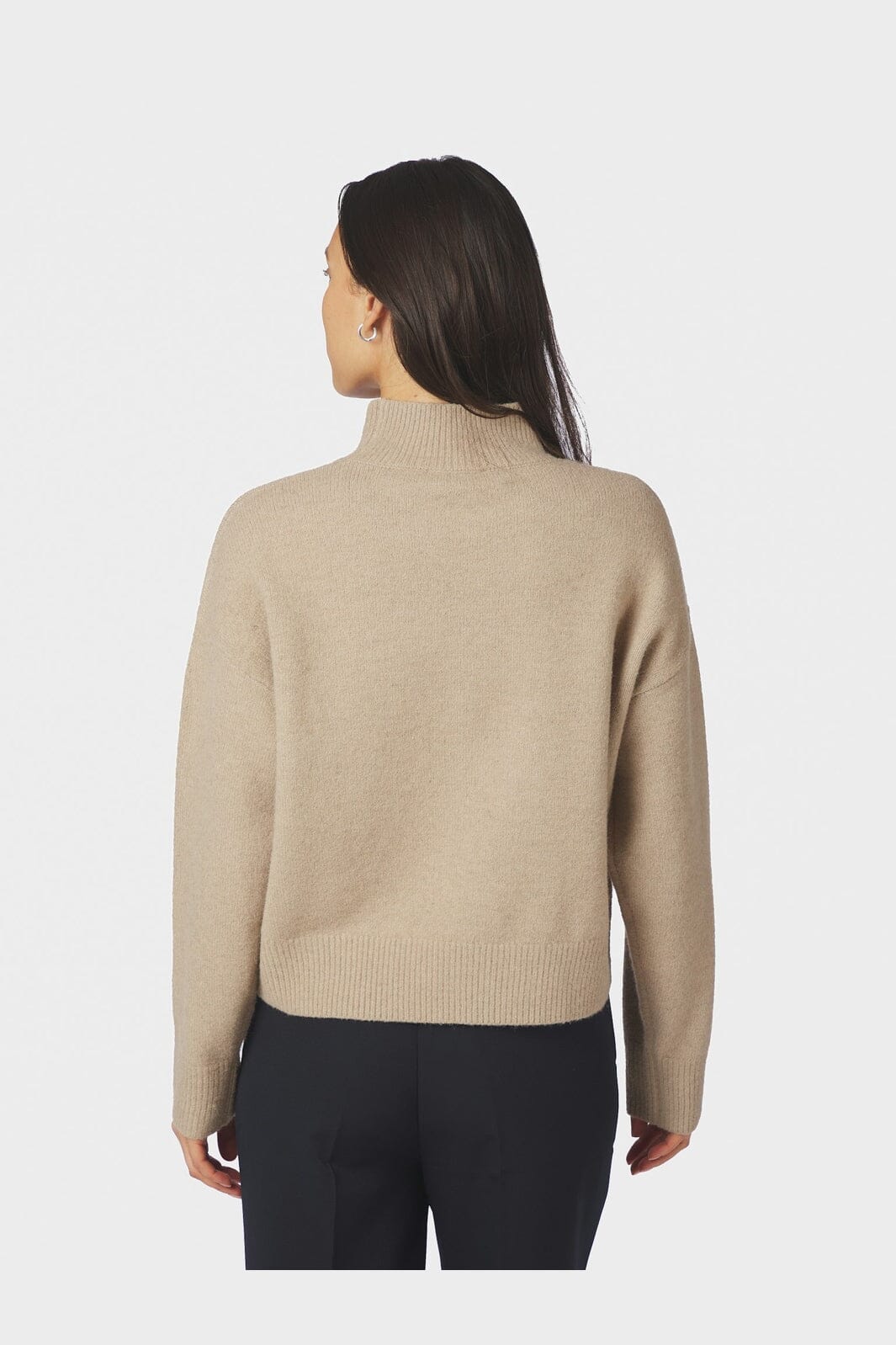 Neo Noir - Paulina Knit Blouse 159703 - 189 - Warm Grey