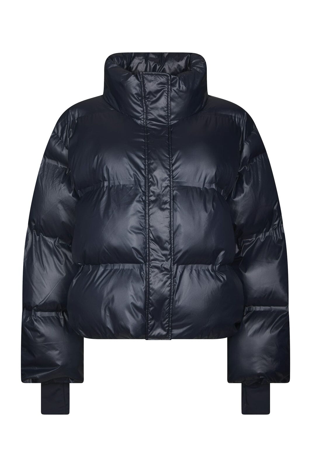 Neo Noir - Rhea Shiny Puffer Jacket 165094 - 141 - Navy