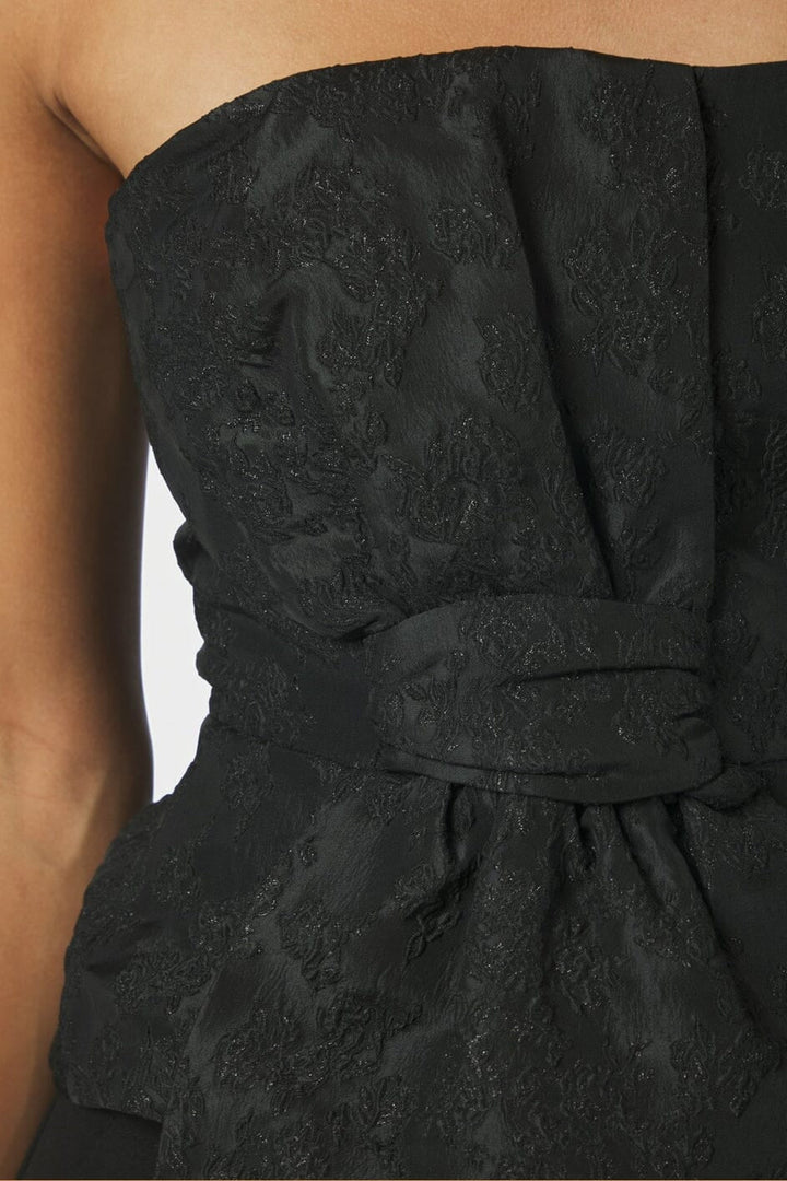 Neo Noir - Romilly Brocade Top 171062 - 100 - Black
