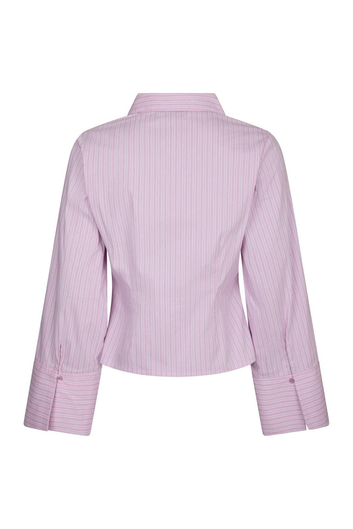 Neo Noir - Rosa Shadow Stripe Shirt 166611 - 754 - Light Pink