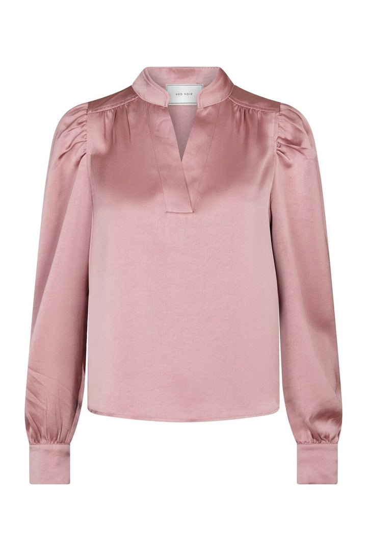 Neo Noir - Rosslyn Heavy Sateen Blouse 163769 - 823 - Evening Rose