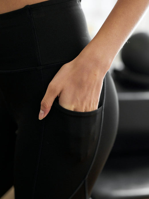 Neo Noir - Samie Pocket Leggings 168348 - 100 - Black Leggings 
