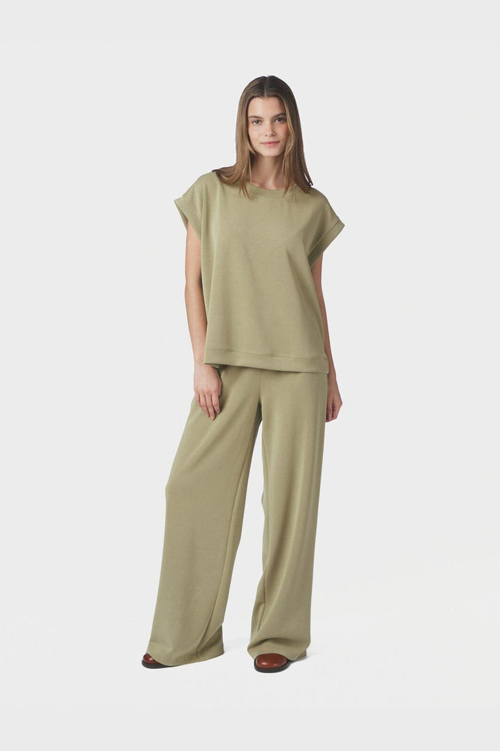 Neo Noir - Saphira Soft Tee 169801 - 723 - Dusty Green