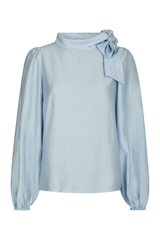 Neo Noir - Selene Crisp Blouse 167523 - 145 - Light Blue