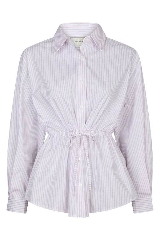 Neo Noir - Solei Small Stripe Shirt 165828 - 754 - Light Pink