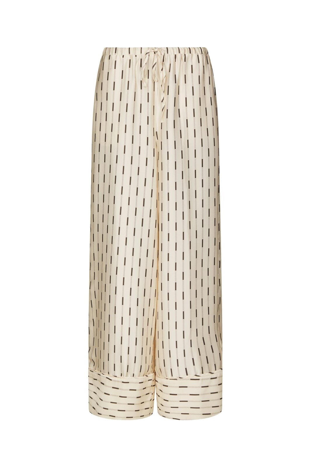 Neo Noir - Sora Print Pants 169279 - 122 - Creme