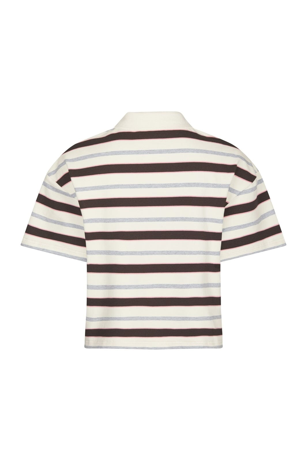 Neo Noir - Vennera Triple Stripe Polo Tee 170025 - 130 - Grey