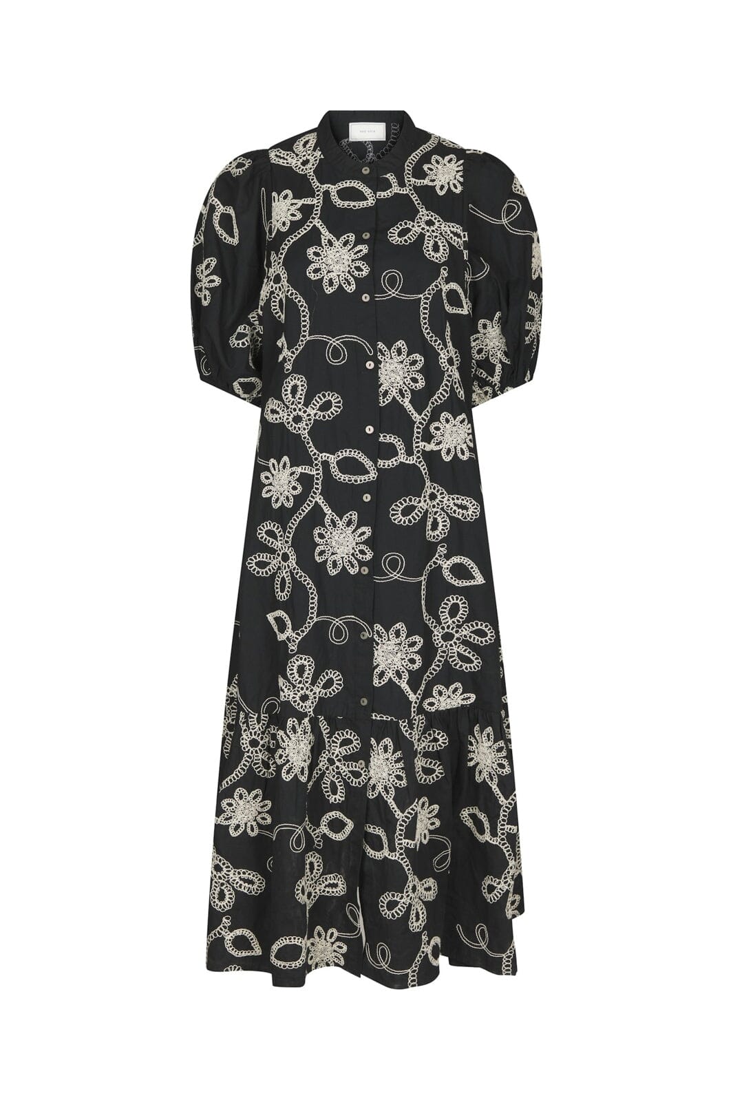 Neo Noir - Veronica Dori Emb Dress 168481 - 100 - Black