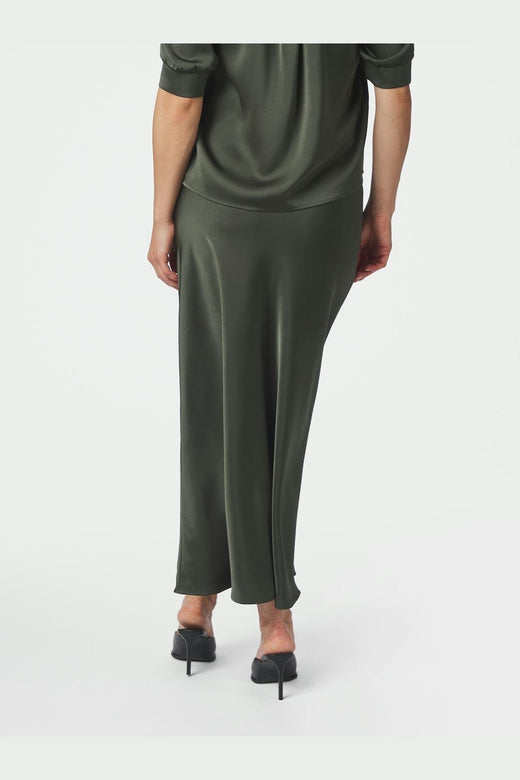 Neo Noir - Vicky Heavy Sateen Skirt 159588 - 591 - Deep Green