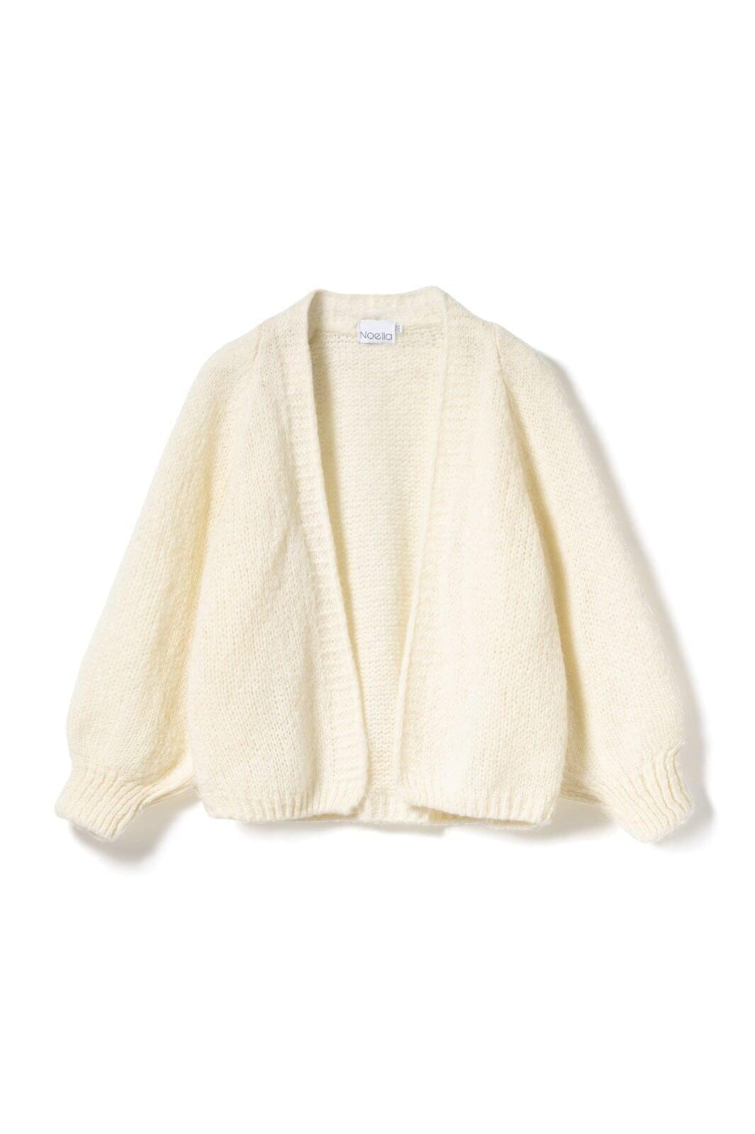 Noella - Fora Knit Cardigan - White Cardigans 