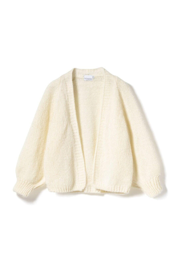 Noella - Fora Knit Cardigan - White Cardigans 