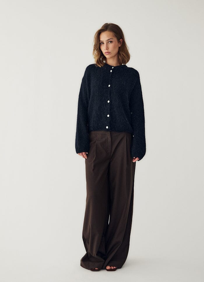 Noella - N-Kae Knit Cardigan 15950001 - 004 - Black Cardigans 