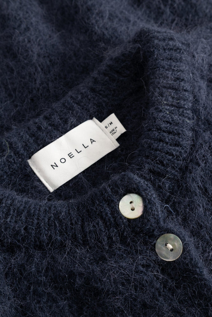 Noella - N-Kae Knit Cardigan 15950001 - 007 - Navy Cardigans 