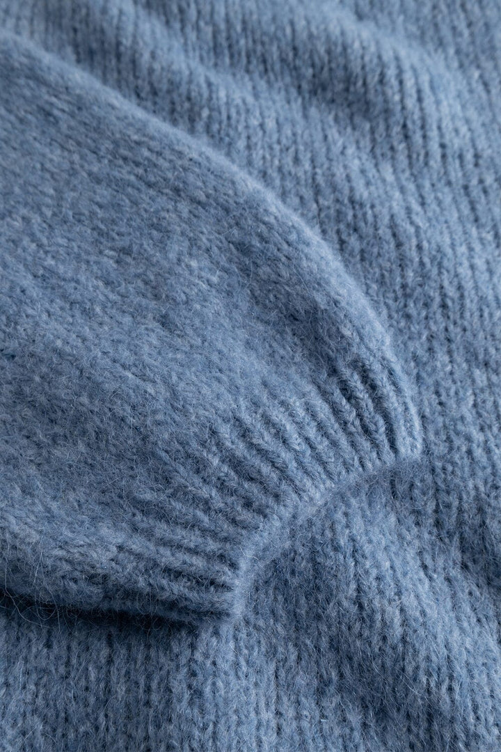 Noella - N-Kae Ss Knit Cardigan 15950003 - 1542 - Jeans Melange Cardigans 