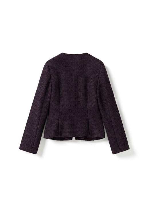 Noella - N-Kasaundra Ls Blazer 17180002 - 473 - Dark Plum Blazere 