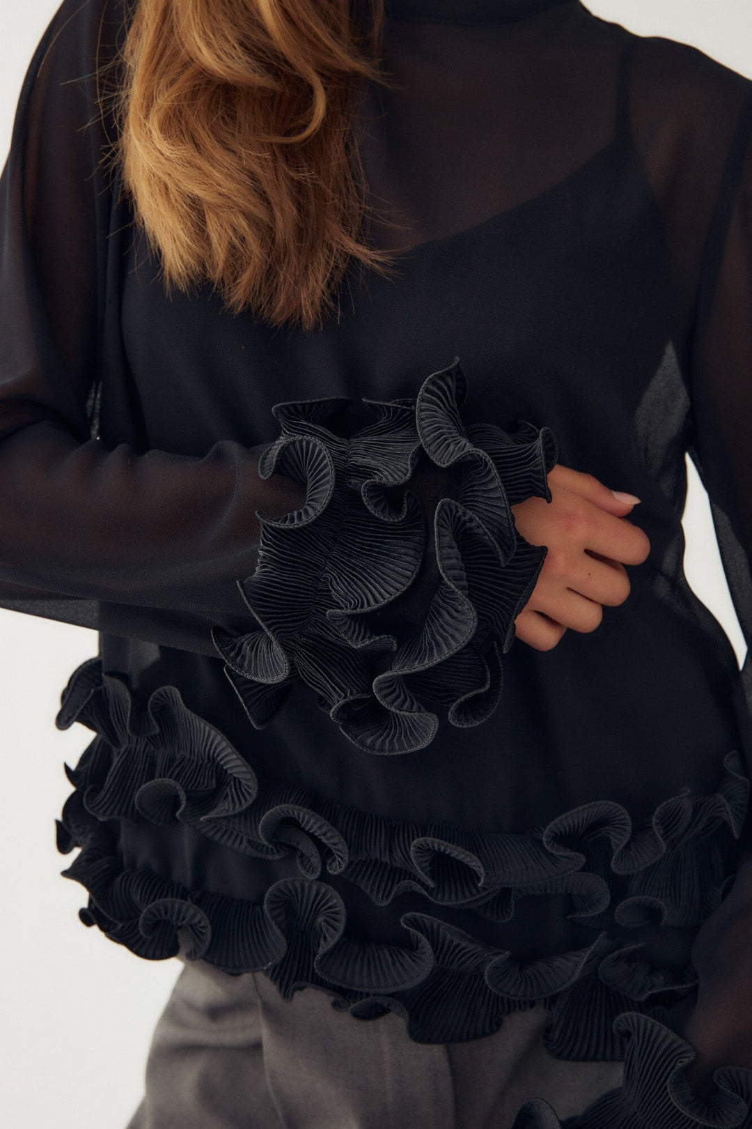 Noella - N-Latanietta Blouse 14510002 - 004 - Black Bluser 