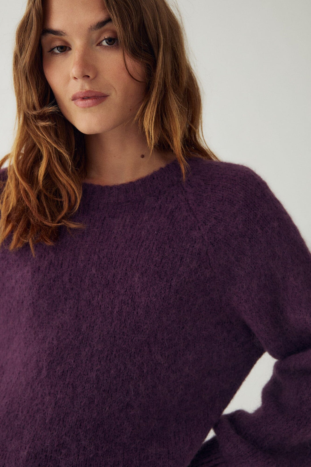 Noella - N-Latora Knit 15950002 - 1477 - Winter Bloom Strikbluser 