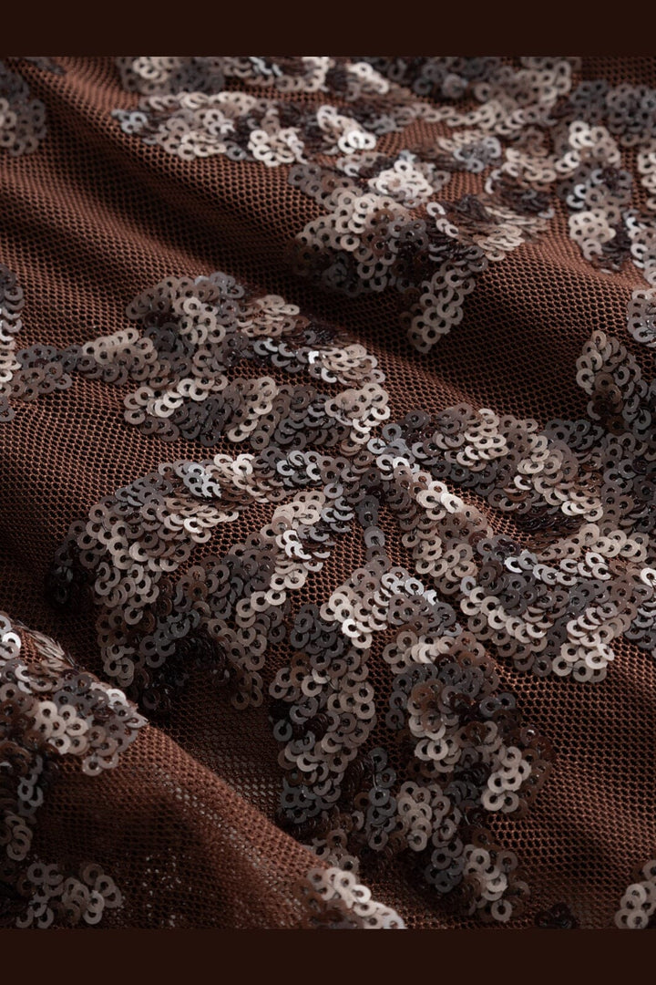 Noella - N-Lavinia Sh Dress 16320002 - 1471 - Medium Brown