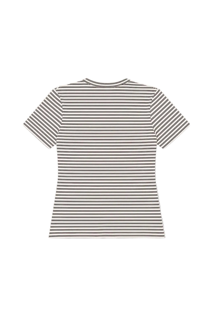 Noella - N-Lidie Ss Top 17080001 - 1538 - Offwhite Stripe