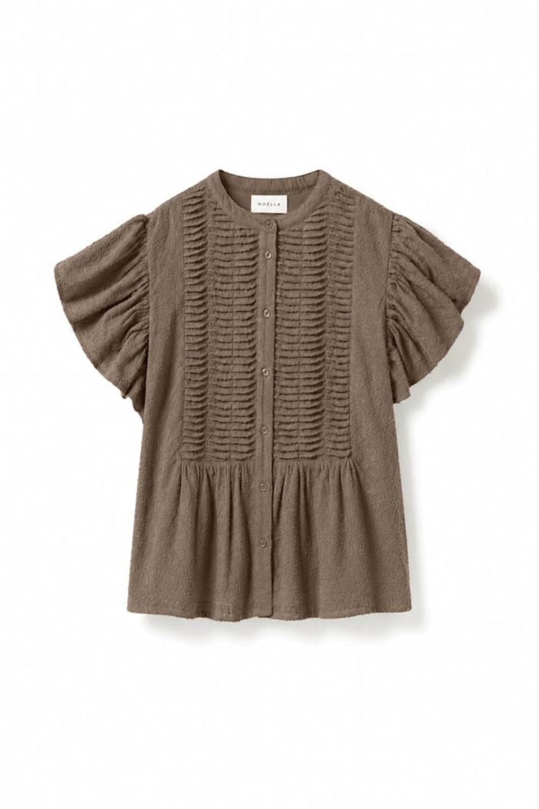 Noella - N-Loulou Blouse 17040001 - 1251 - Morel Bluser 