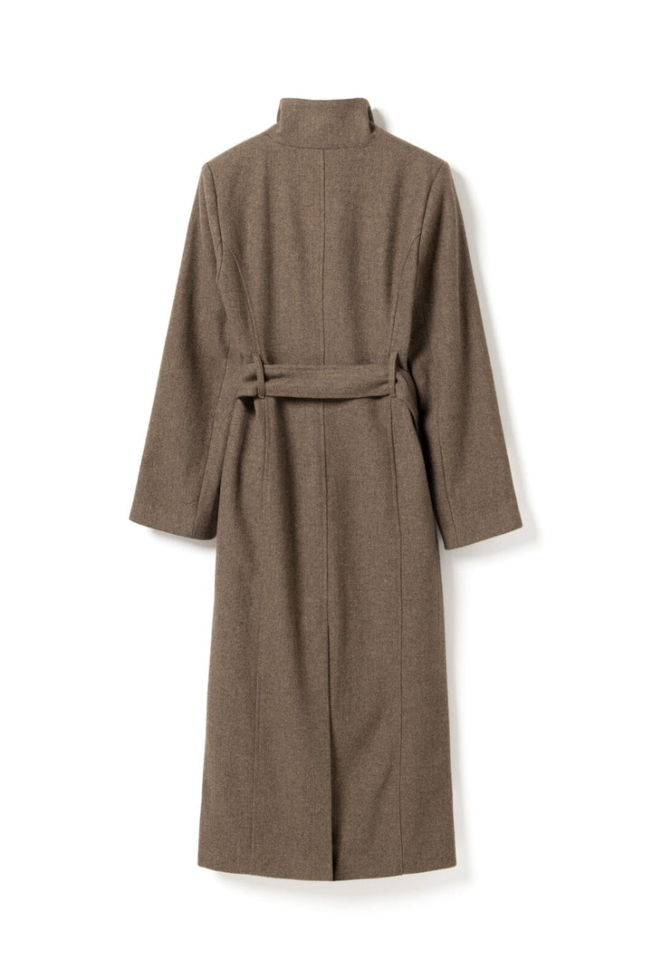 Noella - N-Maddy Coat 16180003 - 1488 - Brown Herringbone