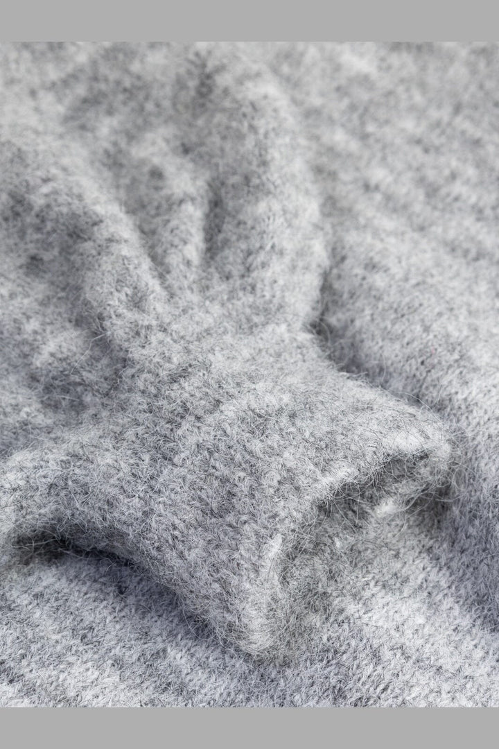 Noella - N-Maelee Knit Cardigan 16310001 - 1495 - Medium Grey Melange