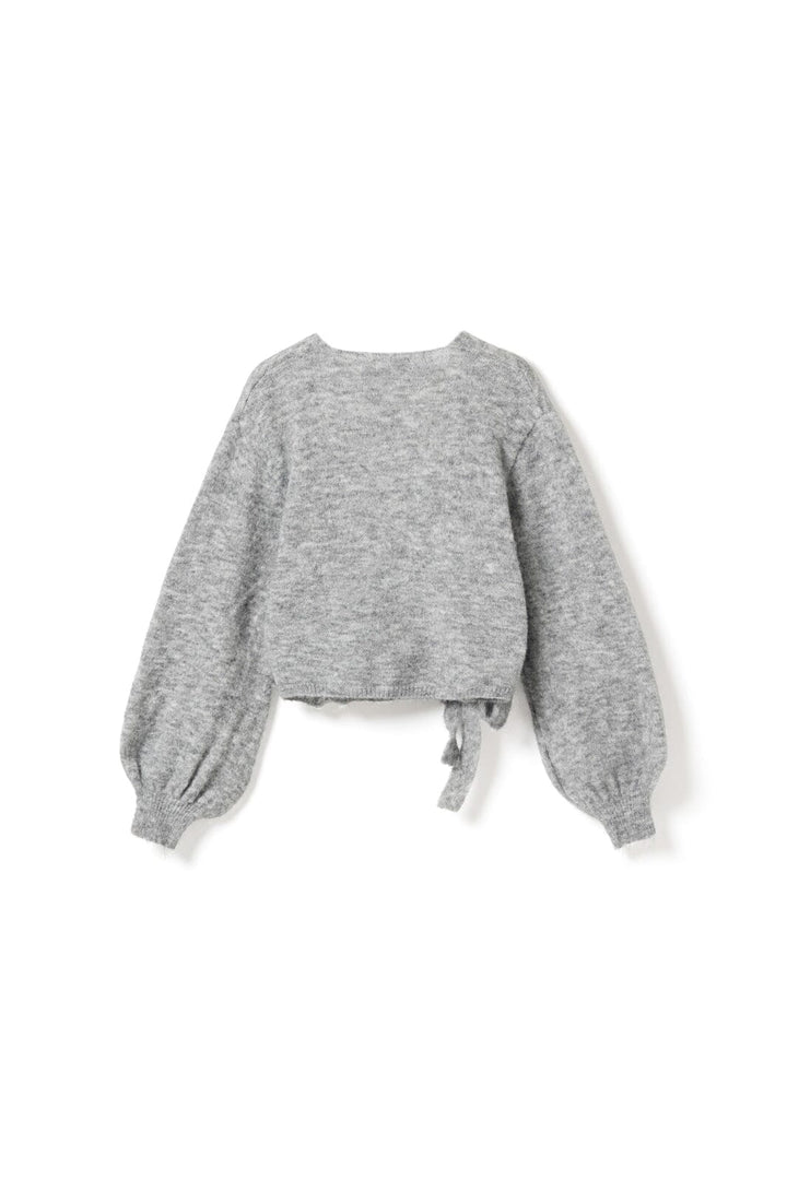 Noella - N-Maelee Knit Cardigan 16310001 - 1495 - Medium Grey Melange