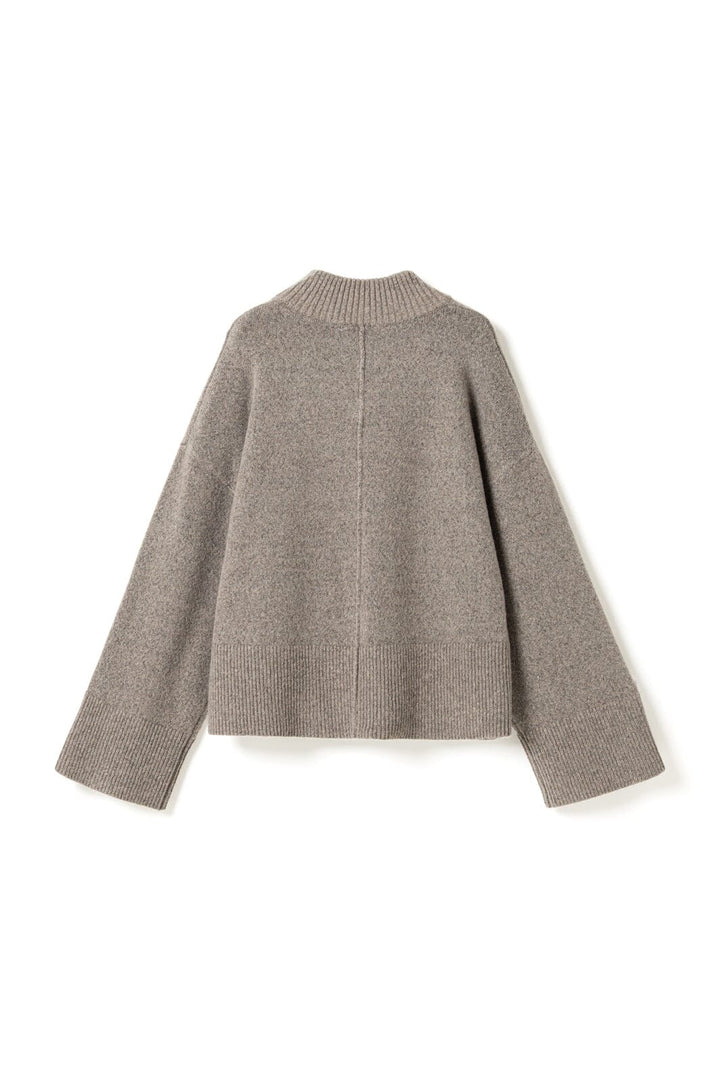 Noella - N-Maidie Knit 16090001 - 1481 - Dark Sand Melange