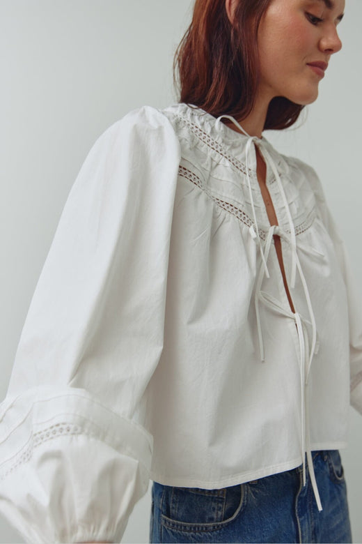 Noella - N-Marceline Blouse 15050001 - 028 - White
