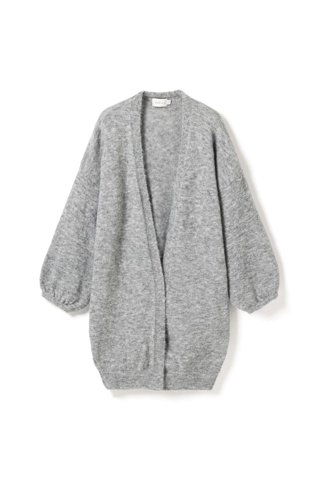 Noella - N-Maricela Knit Cardigan 16310002 - 1495 - Medium Grey Melange