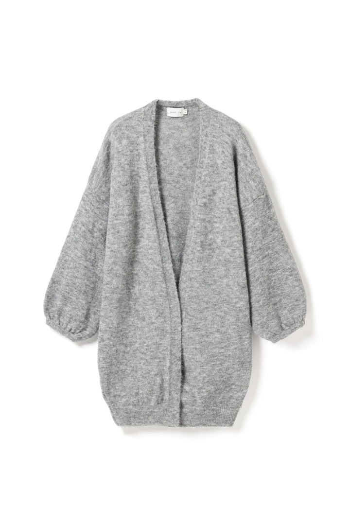 Noella - N-Maricela Knit Cardigan 16310002 - 1495 - Medium Grey Melange