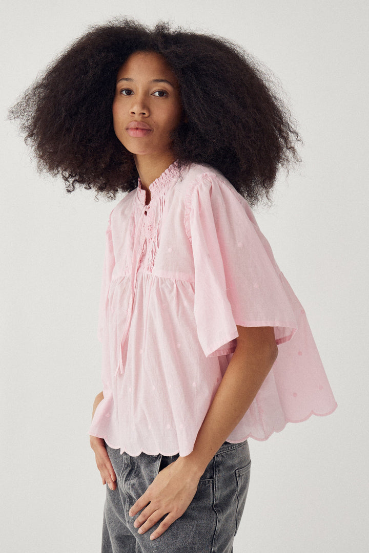 Noella - N-Marielle Blouse 15780001 - 1460 - Blush Pink Bluser 
