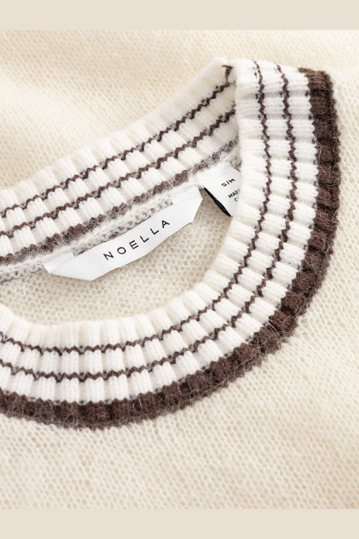 Noella - N-Marthy Knit 16400001 - 1502 - Ivory Brown